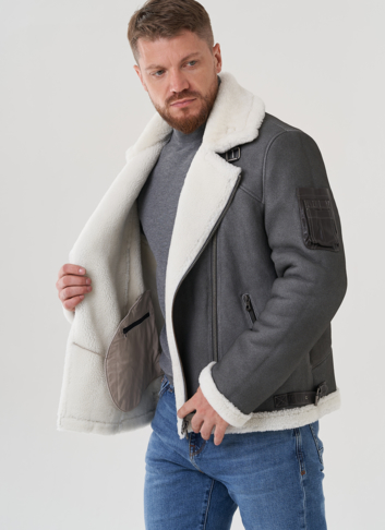 Дубленка мужская 