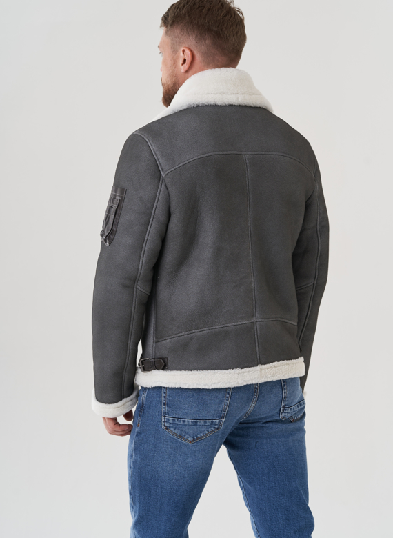 Дубленка мужская 