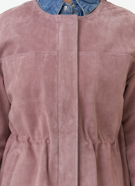 Куртка из натуральной замши 