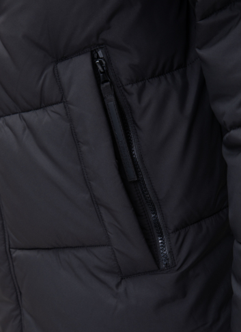 Мужской пуховик с капюшоном 