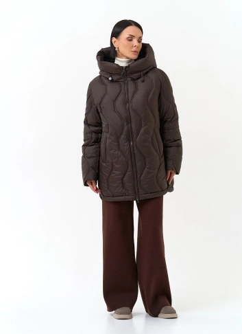 Женская куртка с капюшоном фото
