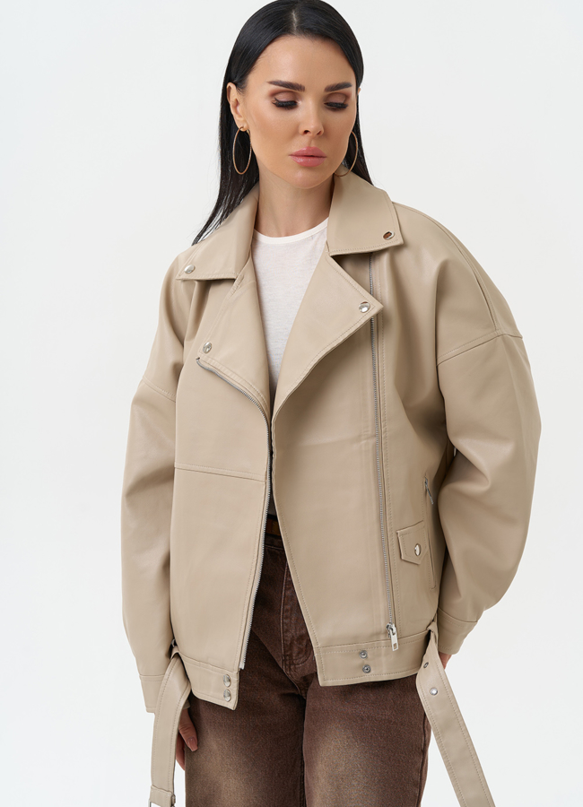 фото Женская куртка косуха из эко кожи модель № 30294